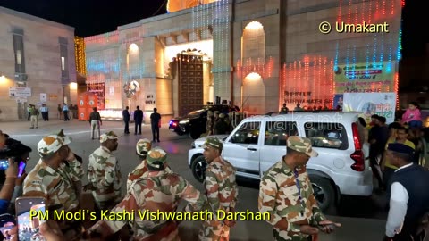 Varanasi-06-Prime Minister Modi'S visit to Kashi Vishwanath Temple