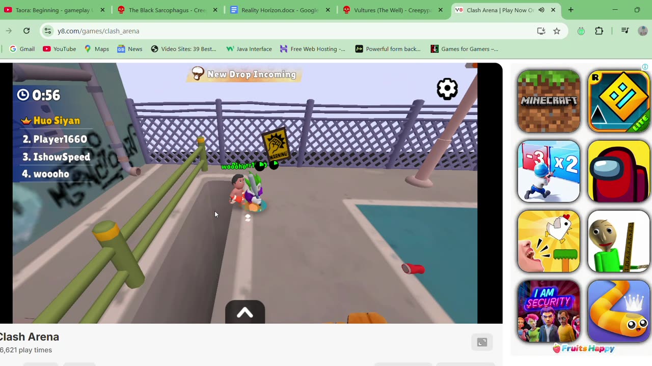 Clash Arena - gameplay Online Ragdoll fight Beat em up Battle royale Unity