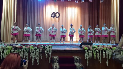 Ansamblul vocal „Мрія” la Sărbătorirea a 40 de ani de la deschiderea Casei raionale de cultură 8/29