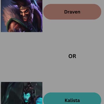 Who Is Harder Kalista Or Draven?