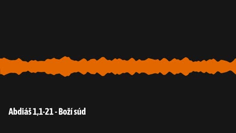 Abdiáš 1,1-21 - Boží súd