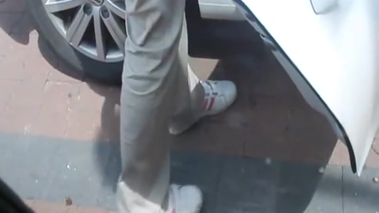 Candid Crush in Parking Lot