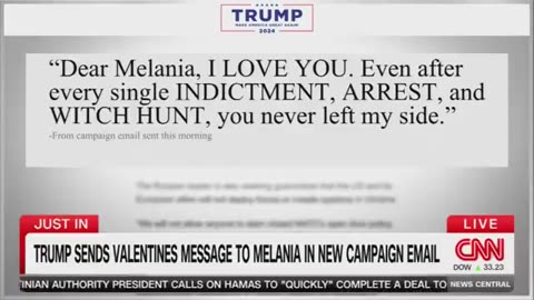 Trump Sends Valentine’s Message to Melania! 💌❤️🇺🇸