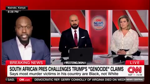 CNN defends "KiII The Boer" chants: "This is an anti-apartheid chant"