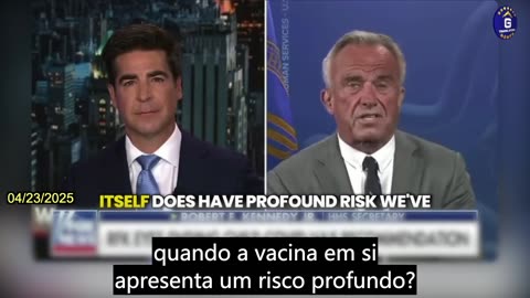 【PT】RFK Jr. se manifesta contra a vacina contra a COVID-19 para crianças pela primeira vez desde...