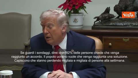 NOTIZIE DAL MONDO Trump;Zelensky deve essere realistico.Quando terranno le elezioni in Ucraina?mi chiedo quanto tempo passerà prima che ci siano le elezioni in Ucraina.Non hanno elezioni da molto tempo,lì c'è una massiccia situazione di corruzione