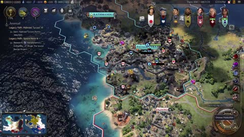 Modern Conflict, Immortal, Himiko of Meiji Japan - Civilization 7!
