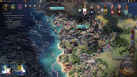 Modern Conflict, Immortal, Himiko of Meiji Japan - Civilization 7!