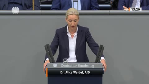 Alice Weidel zur Lage in Nahost! - AfD-Fraktion im Bundestag