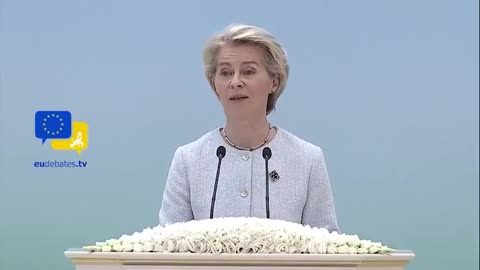 EU Chief von der Leyen: Climate Change Is Man-Made and an Existential Threat to Us All