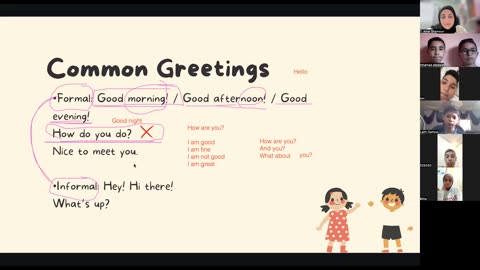 Greetings and Farewells Class (2)