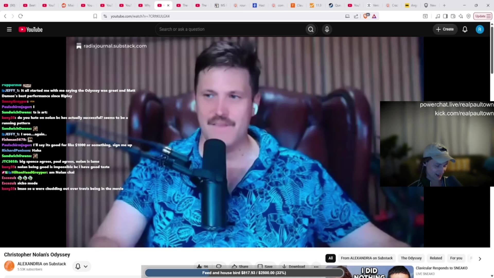 Paul Town reacts to Richard Spencer's review of The Odyssey