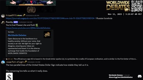 0160 WIDESTREAM - Worldwide Debates - YouTube/Twitch/Rumble