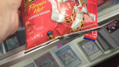 Smartfood Cheetos Flamin Hot Popcorn Taste Test The Fast-Food Restaurant & Dessert Review Guys