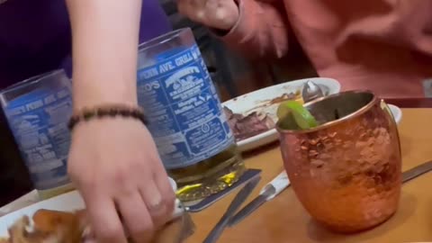 Delayed Reaction to Taken Plate of Wings