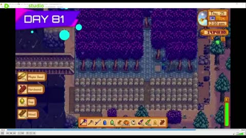 LIVE I Played 100 Days of Stardew Valley To Acquire the Gold Clock!