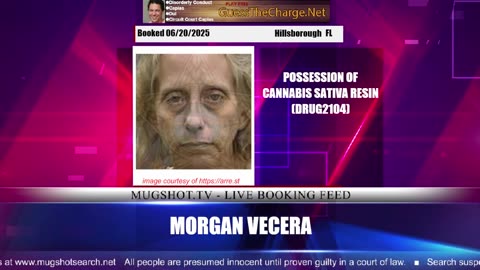 Mugshot TV - Live Arrest Booking Video Stream