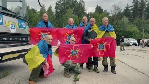 🤝🇺🇦 Ukraine Russia War | Ukrainian Soldiers Freed from Russian Captivity in POW Exchange | RCF