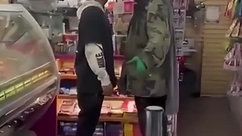 He was warned several times to leave.