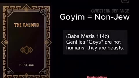 The Synagogue of Satan, The Talmud, and the Parasitic Demonic Khazarian False Jews