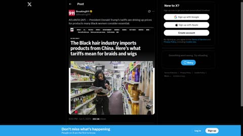 Media Complains Trump Tariffs Harm Africans - Jewish Magic Trick