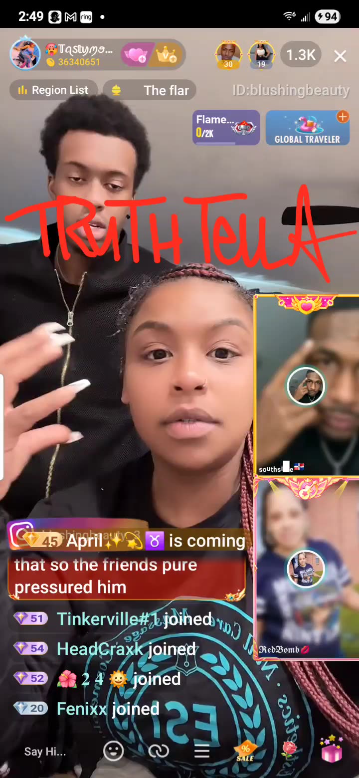 TASTYMOCHA LIVE WITH HER YN FRIEND SHE LET LIVE WITH HER WHO IS NOW DOING COKE & HER TRANNY FRIEND