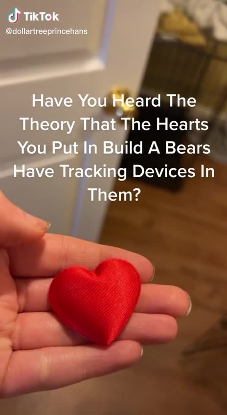 Here is one example of the device that tracks our kids from Build a bear