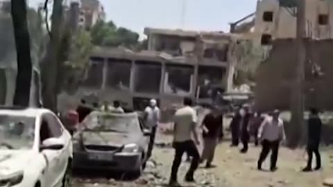 Israel-Iran war_ Evin Prison Hit In Israeli Strike _israeliranwar _worldnews