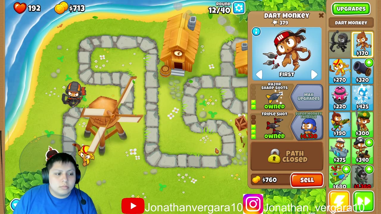 bloons tower defense gameplay commentary