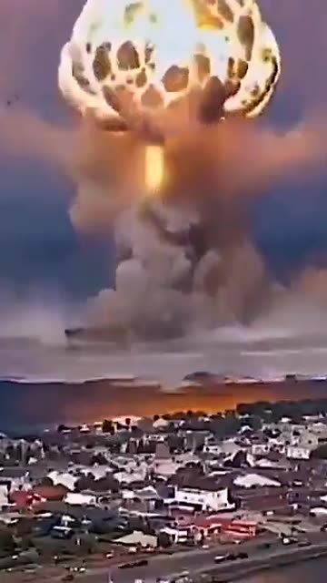 This is what an attack would look like if only one of the 36 warheads of Russia’s