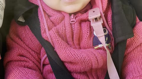 Baby Kayla’s Cold-Weather Moment — You Can See Her Breath ❄️