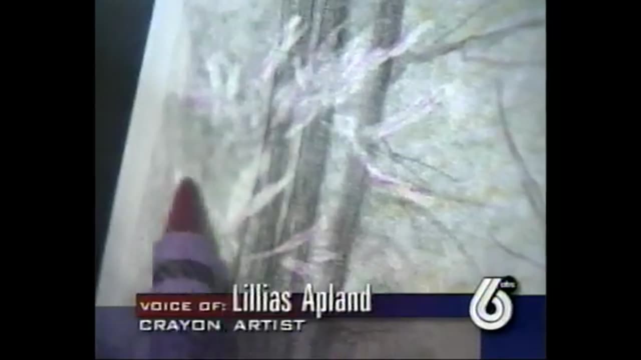 August 8, 1997 - Crayon Artist Lillias Apland