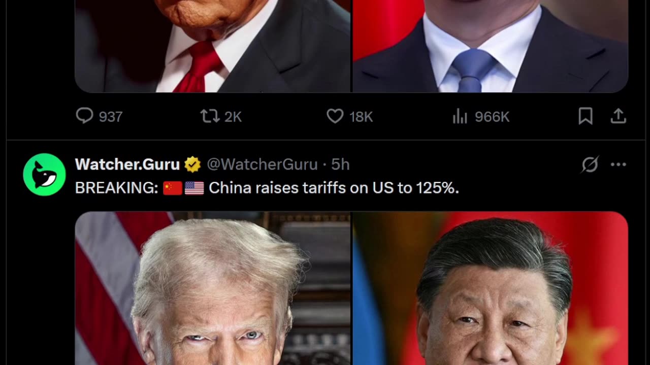 China Hikes Tariffs to 125% on U.S. Goods: Trade War Reaches Boiling Point!