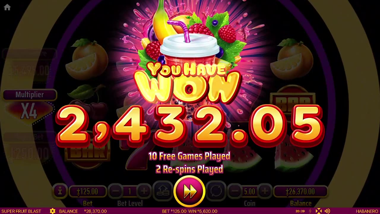 Watch All My Crazy Wins on Super Fruit Blast