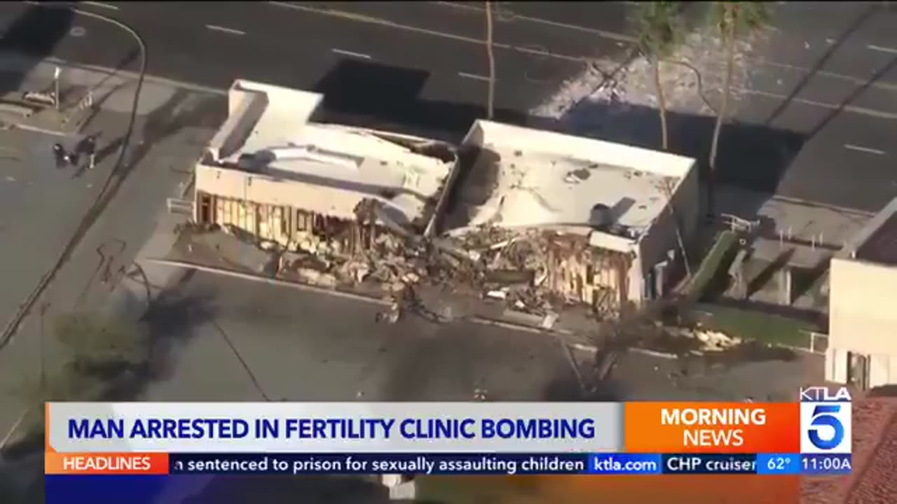 FBI announces arrest of 'anti-pro-life' man linked to bombing at California fertility clinic