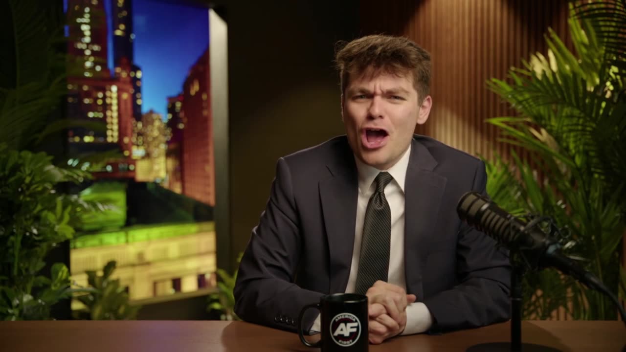 Nick Fuentes on the recent glazing for Stephen Miller