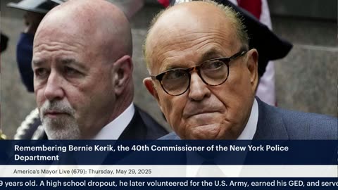 America's Mayor Live (684): Honoring America's Cop, Bernard B. Kerik