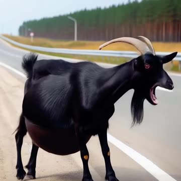 🐐💔 A Goat's Emotional Struggle to Save His Pregnant Mate! 😢 | Heart-Touching Story