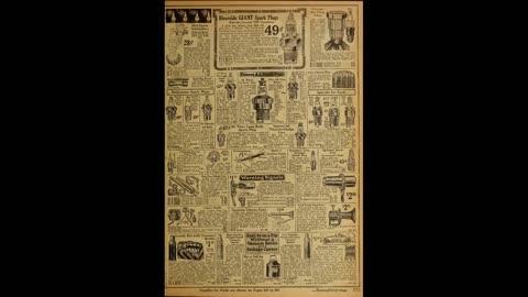 1922 Montgomery Golden Jubilee Catalog ASMR