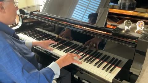 Dino at the Piano 10-23-25 At The Cross/Oh The Blood/Wounded For Our Transgressions/Power In Blood