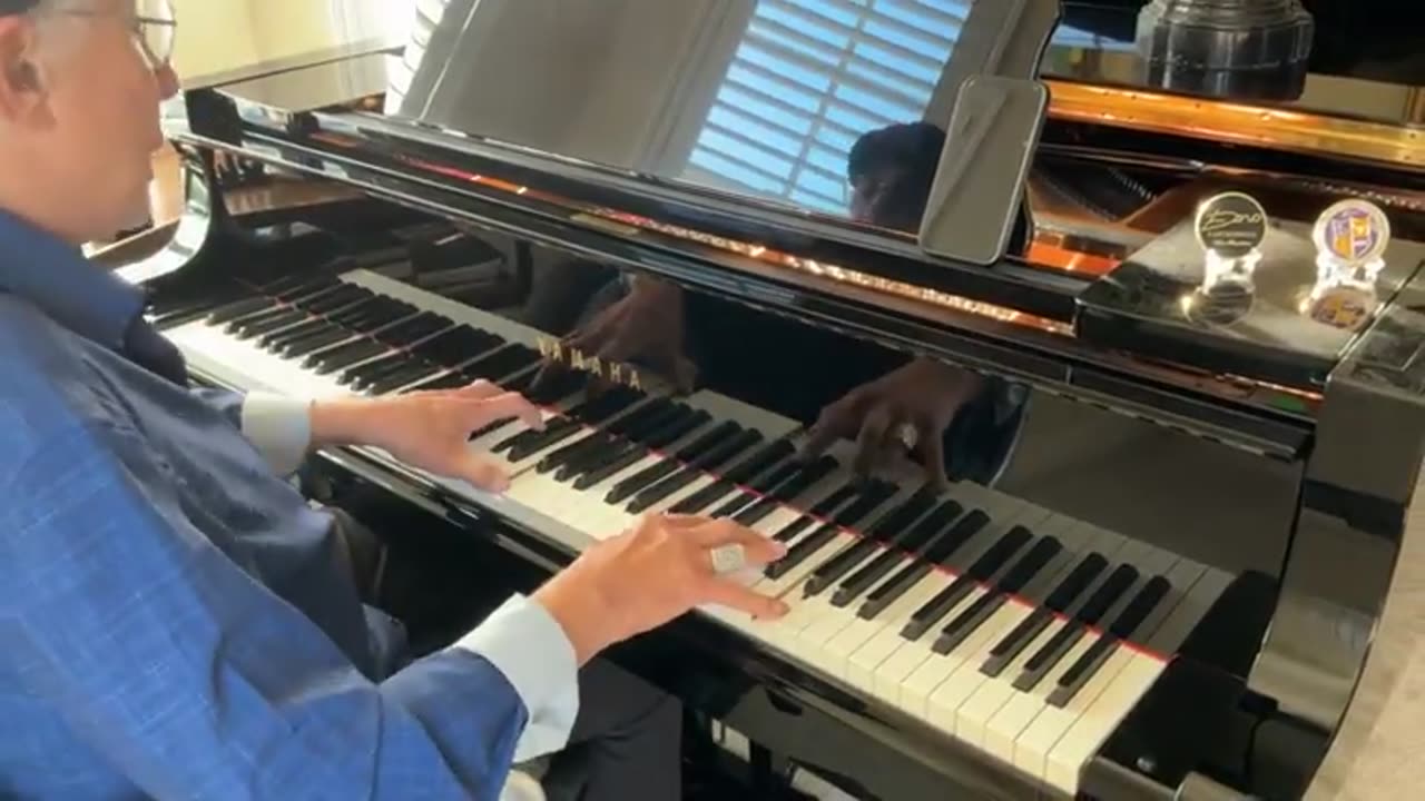 Dino at the Piano 10-23-25 At The Cross/Oh The Blood/Wounded For Our Transgressions/Power In Blood