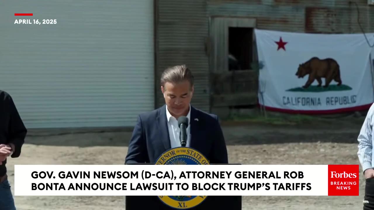 CA AG Bonta Announces Lawsuit To Reign In The President After Imposing Rogue And Erratic Tariffs