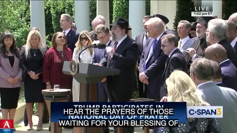 President Trump Participates in National Day of Prayer