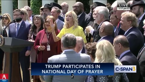 President Trump Participates in National Day of Prayer