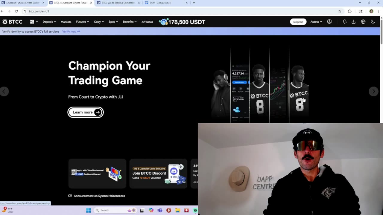 BTCC EXCHANGE REFERRAL COMPETITION WITH JJJ! 🔥 JAREN JACKSON JR PRO NBA PLAYER! 🚀 CRYPTO TRADING 🤑