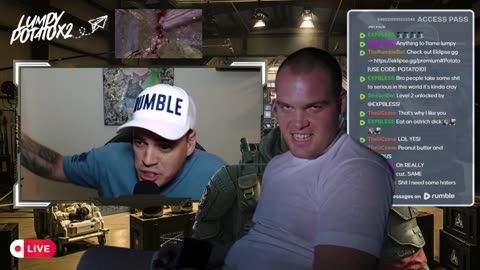 Lumpy "Private Pyle" Potato is UNHINGED!