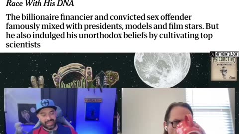 EPSTEIN OBSESSED WITH ANTIGRAVITY TECH as Eric Weinstein blows the lid off ...