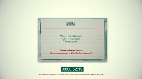 [GR8-1 Music Lab] | Madman the Greatest - Weak in the knees (Instrumental)