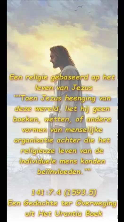 Een Religie Gebaseerd Op