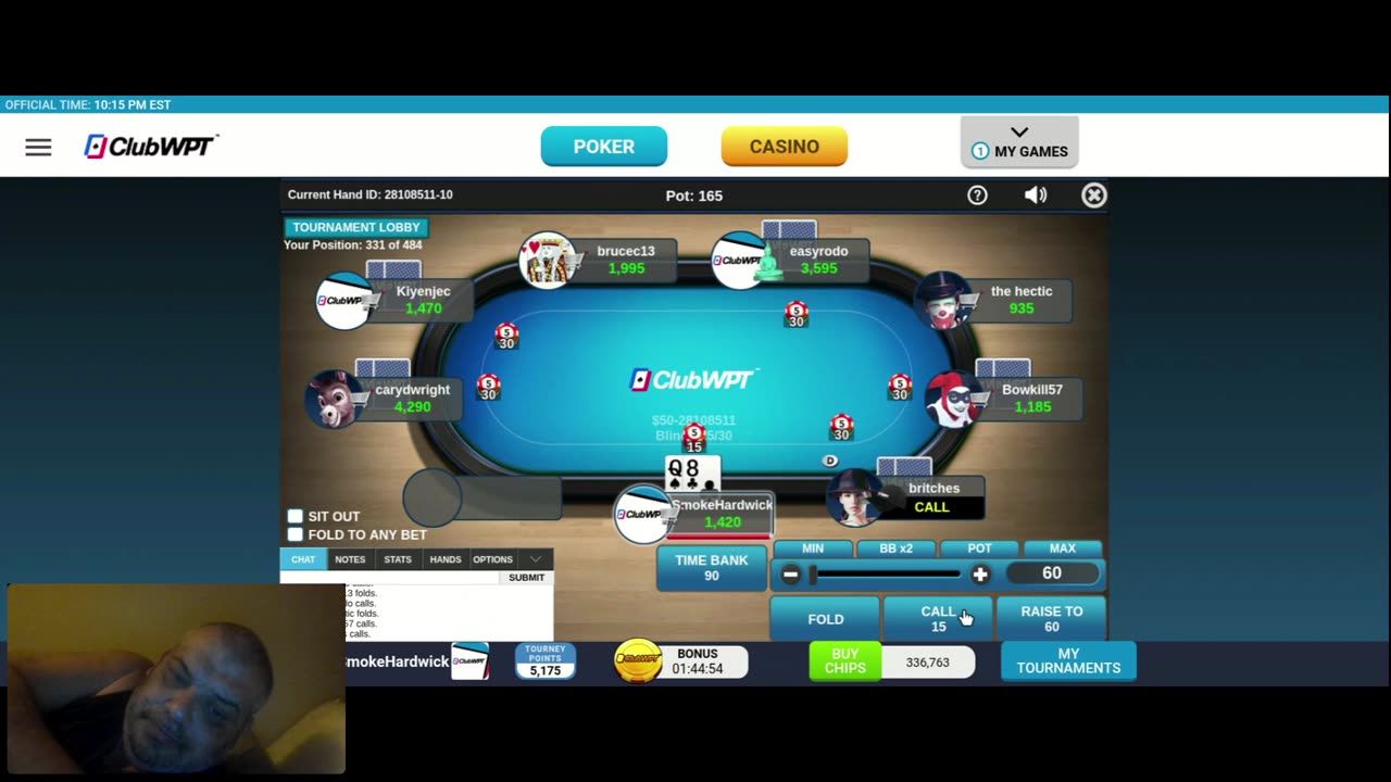 Playing For Money and Points